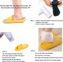 Geweo Slippers EVA Badslippers Unisex Verdikte Lichtgewicht Super Zacht aan je Voeten Anti-Slip en Stevig Voetbed Anti-lawaai Luipaard print - Thumbnail 2