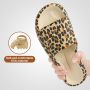 Geweo Slippers EVA Badslippers Unisex Verdikte Lichtgewicht Super Zacht aan je Voeten Anti-Slip en Stevig Voetbed Anti-lawaai Luipaard print - Thumbnail 6