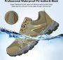 Geweo Wandelschoenen Unisex Outdoorschoenen Outdoor Antislip Waterdicht en Ade d Extra Comfort Kerstmis Kerstfeest Christmas Gift Groente - Thumbnail 9