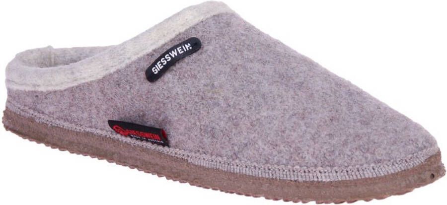 Giesswein DANNHEIM Dames pantoffels Taupe