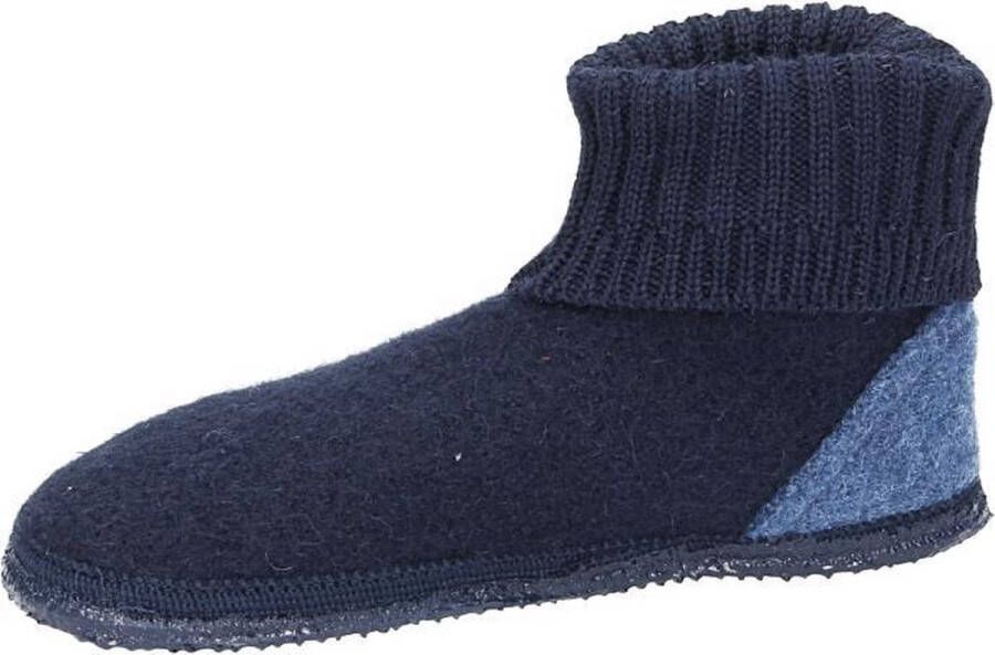 Giesswein Kramsach Dames pantoffels Blauw