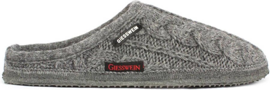 Giesswein Sloffen Unisex grijs