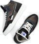 Retro Sneaker G4011 Hoge sneakers Leren Sneaker Jongens Grijs - Thumbnail 6