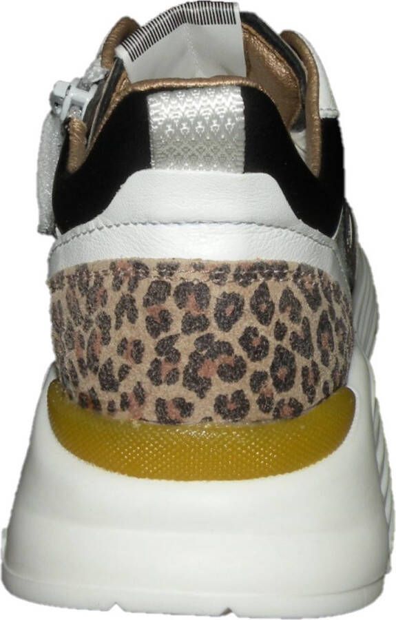 Giga Sneakers grijs Leer Dames