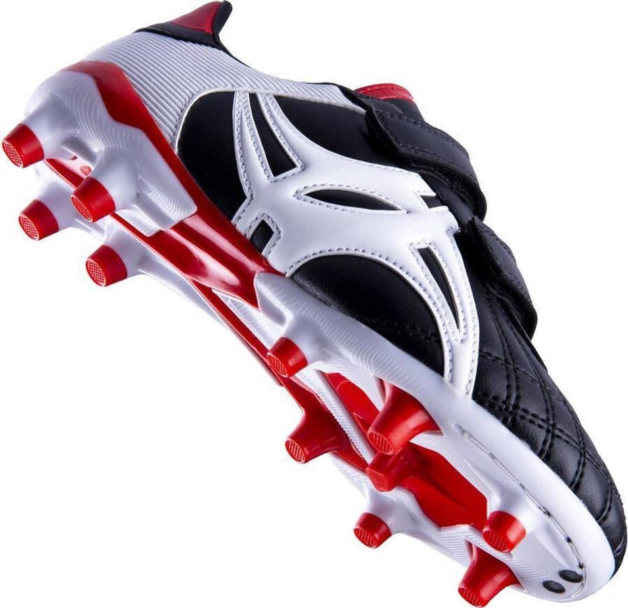 Gilbert Rugbyschoenen Sidestep Vx10 Lo Blades Zwart Wit