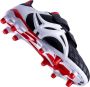 Gilbert Rugbyschoenen Sidestep Vx10 Lo Blades Zwart Wit - Thumbnail 6