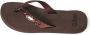 Giliss Fashion Giliss Slippers Crystal serie Espresso bruin & Sangria rood strap - Thumbnail 8