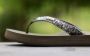 Giliss Fashion Giliss Slippers Crystal serie Olijf groen & Pearl river strap - Thumbnail 11