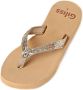 Giliss Fashion Giliss Slippers Crystal serie Sepia bruin & Gold crush strap - Thumbnail 11