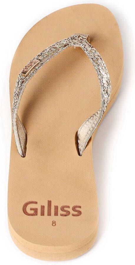 Giliss Fashion Teen Slippers Dames Crystal serie -Sepia