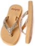 Giliss Fashion Giliss Slippers Crystal serie Sepia bruin & Gold crush strap - Thumbnail 7