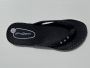 Gino Lapis Slippers Dames Saint Tropez Zwart - Thumbnail 6