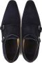 Giorgio Amalfi Schoen Monk Strap Navy Schoen cm Suede Heren Gespschoenen Double monk strap - Thumbnail 9