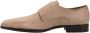 Giorgio Amalfi Schoen Monk Strap Bruin Suede Schoen cm Suede Heren Gespschoenen Double monk strap - Thumbnail 11