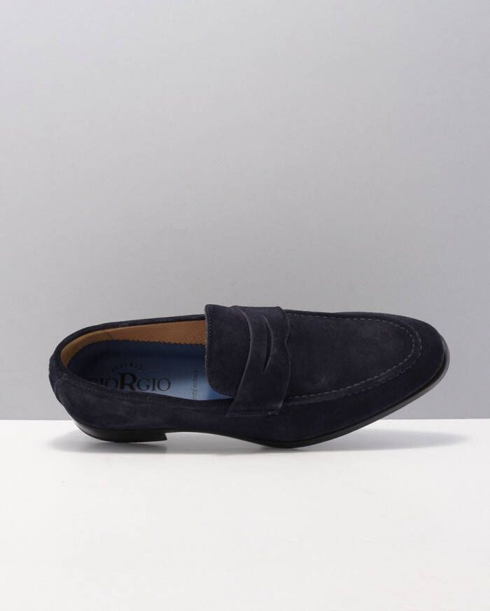 Giorgio 50504 Loafers Instappers Heren Blauw