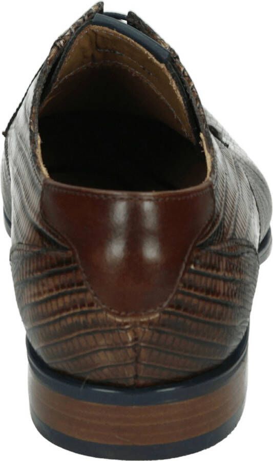 Giorgio HE964180 Volwassenen Heren veterschoen Cognac