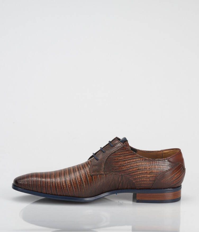 Giorgio HE964180 Volwassenen Heren veterschoen Cognac