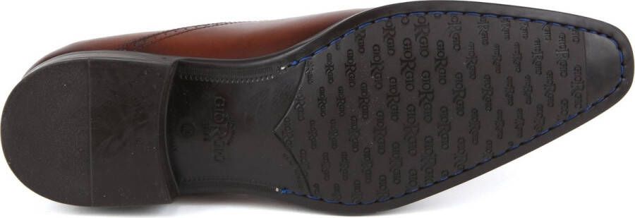 Giorgio Scandicci Schoen Bruin 110 Schoen cm Leer Heren Veterschoenen