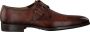 Giorgio Scandicci Schoen Bruin Monk Strap Schoen cm Leer Heren Gespschoenen - Thumbnail 2