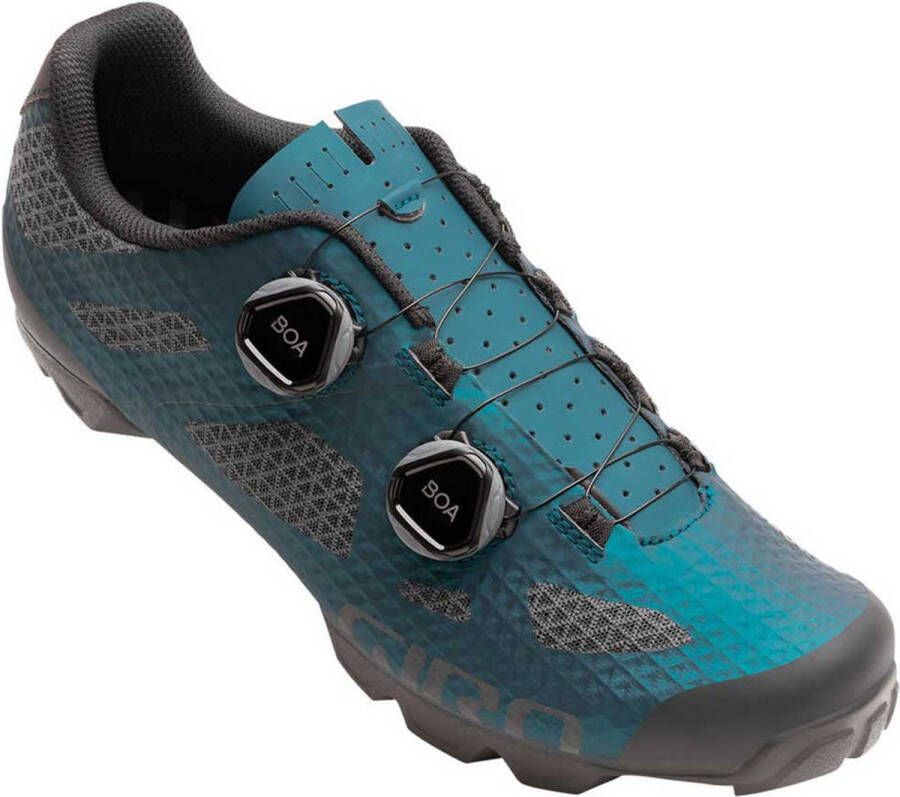 Giro Sector MTB-schoenen Harbour Blue Anodized Heren