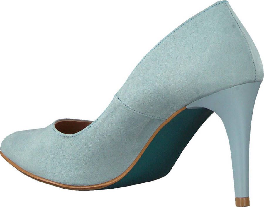 Giulia Pumps Blauw ImitatiesuÃ¨de 140378 Dames Imitatiesuède - Foto 6