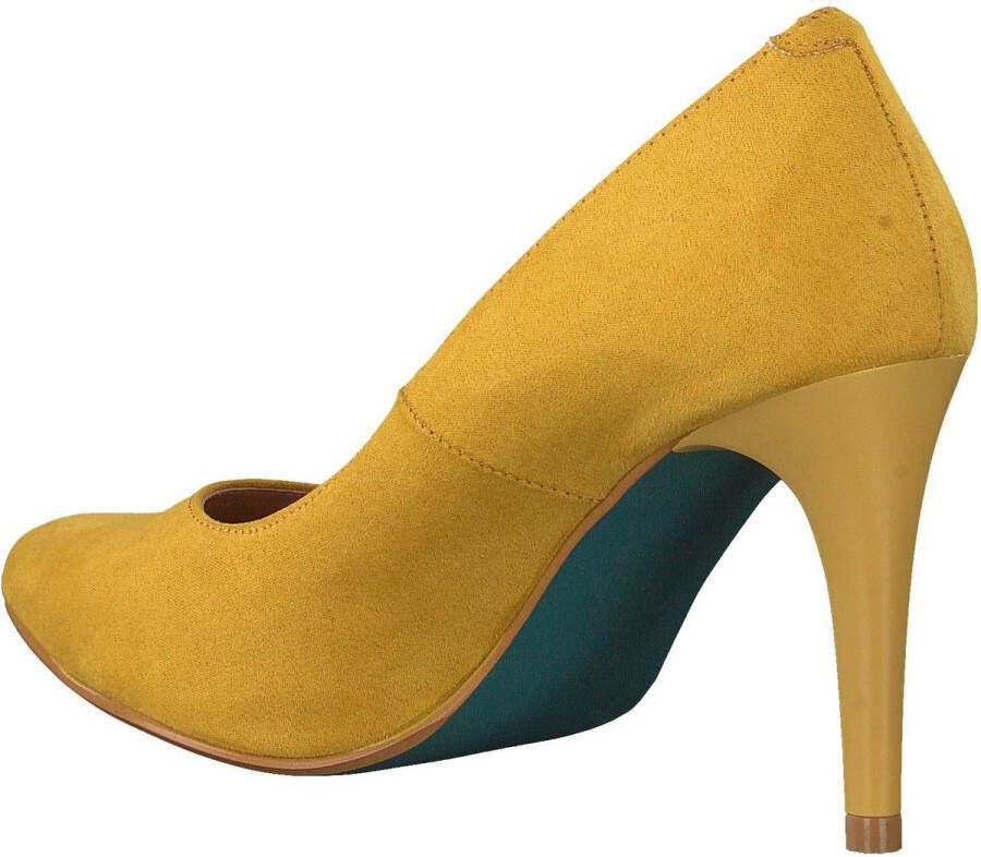 Giulia Pumps geel Imitatiesuede Dames