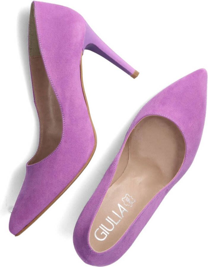 Giulia Pumps paars Imitatiesuede Dames