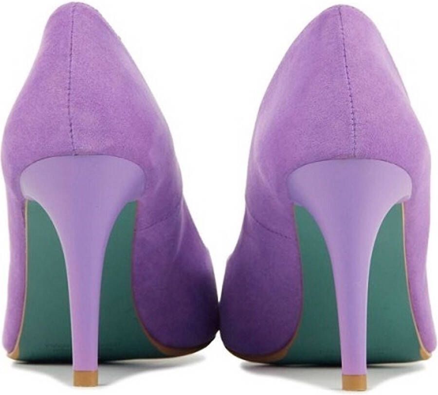 Giulia Pumps paars Imitatiesuede Dames