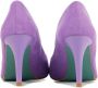 Giulia Pumps Paars ImitatiesuÃ¨de 140366 Dames Imitatiesuède - Thumbnail 14