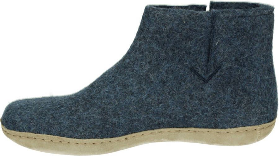 Glerups Sloffen Unisex Blauw