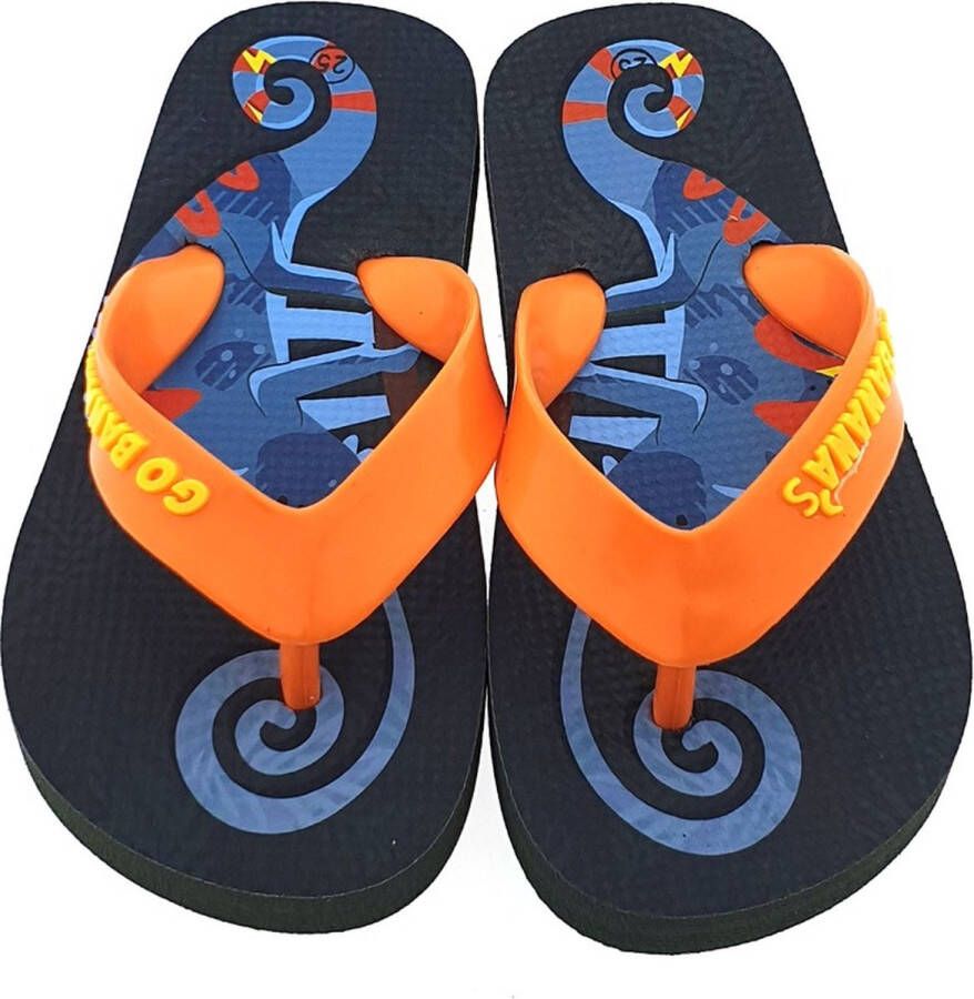 Go Banana's Flipflops Jongens Chameleon Print |