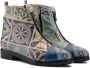 GOBY Tile Enkel laars Laarzen Damesboots Dames laarzen Ankle boot Handmade - Thumbnail 5