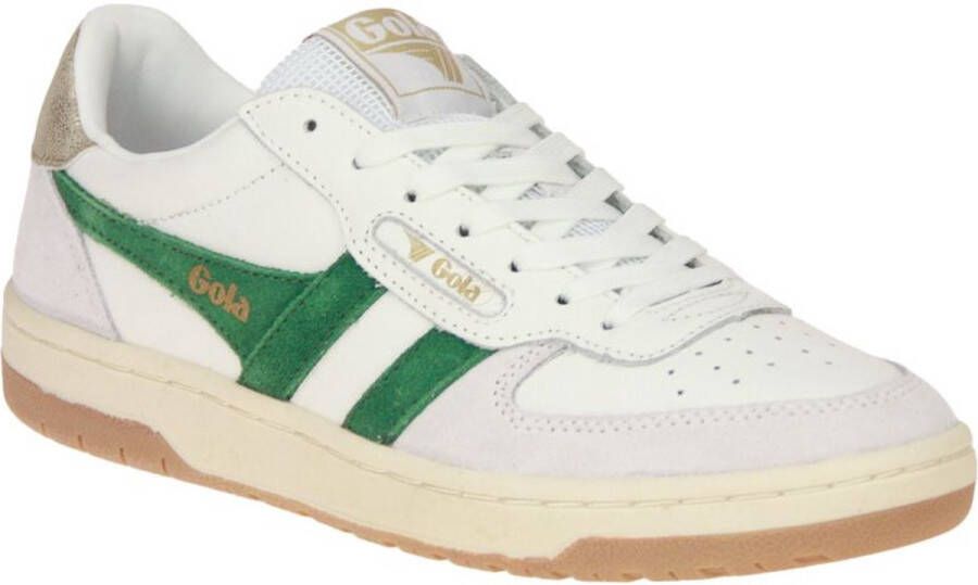 Gola Hawk Wit-Groene Sneaker