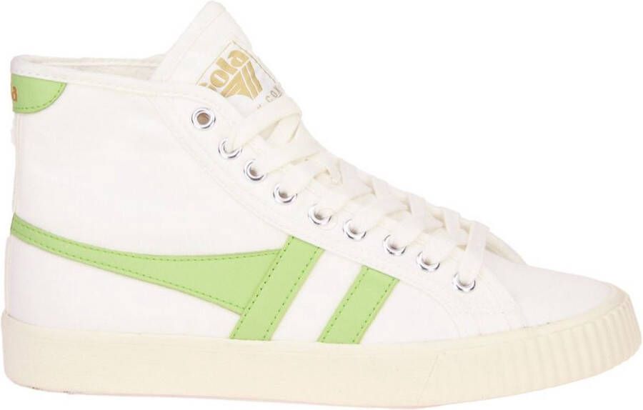 Gola Tennis Mark High Wit-Groen