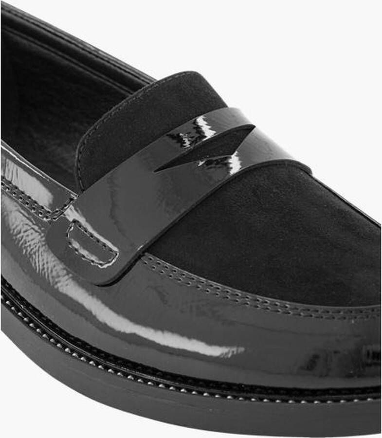 Graceland Zwarte loafer lak