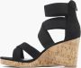 Graceland Zwarte sandalette sleehak - Thumbnail 4