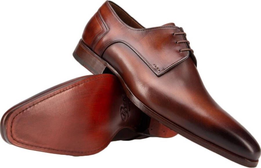 Greve 4197.88-004 Heren veterschoenNette herenschoenen Cognac