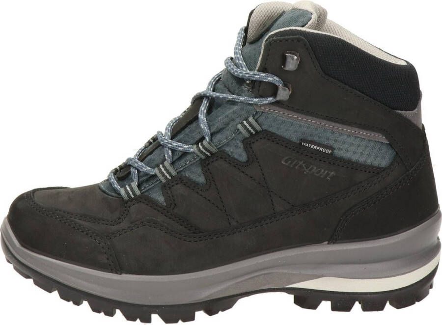 Grisport Bari Mid Wandelschoenen Dames Black