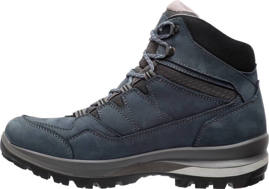 Grisport Bari Mid Wandelschoenen Vrouwen blauw grijs