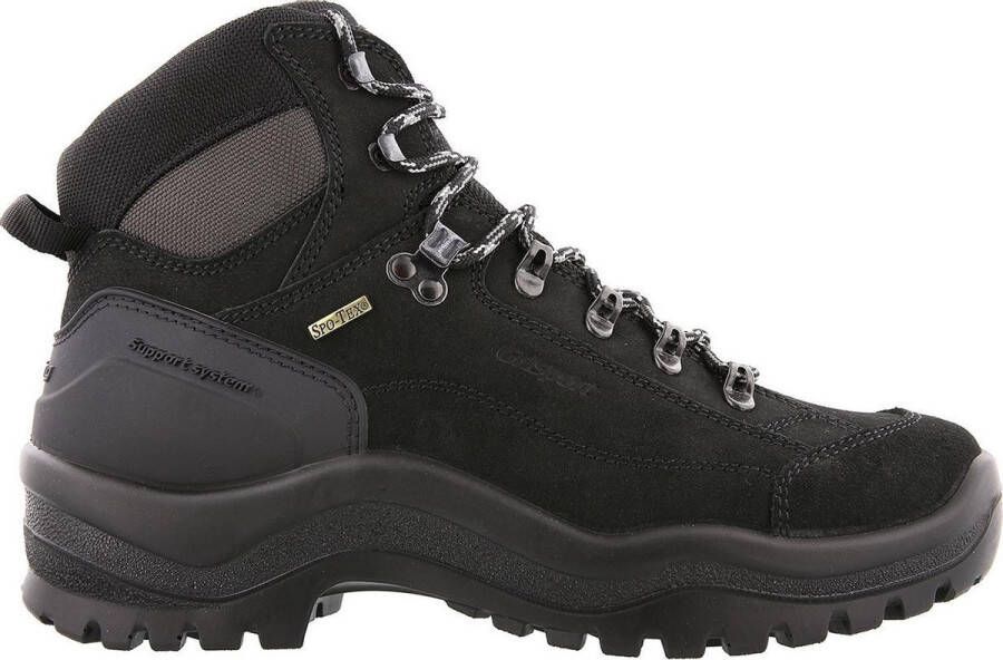 Grisport Bergen Mid Unisex Wandelschoenen Black