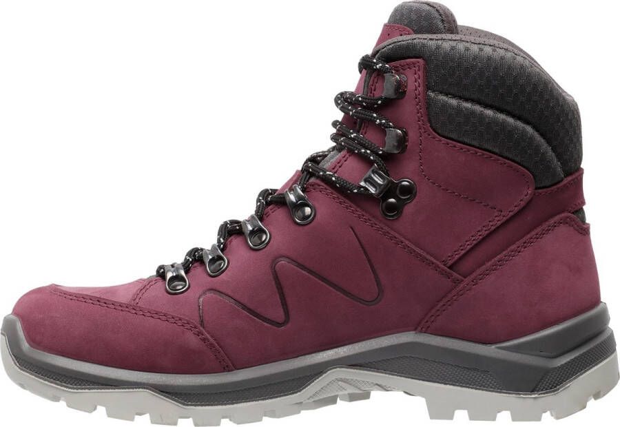 Grisport Boston Mid Wandelschoenen Dames Burgundy