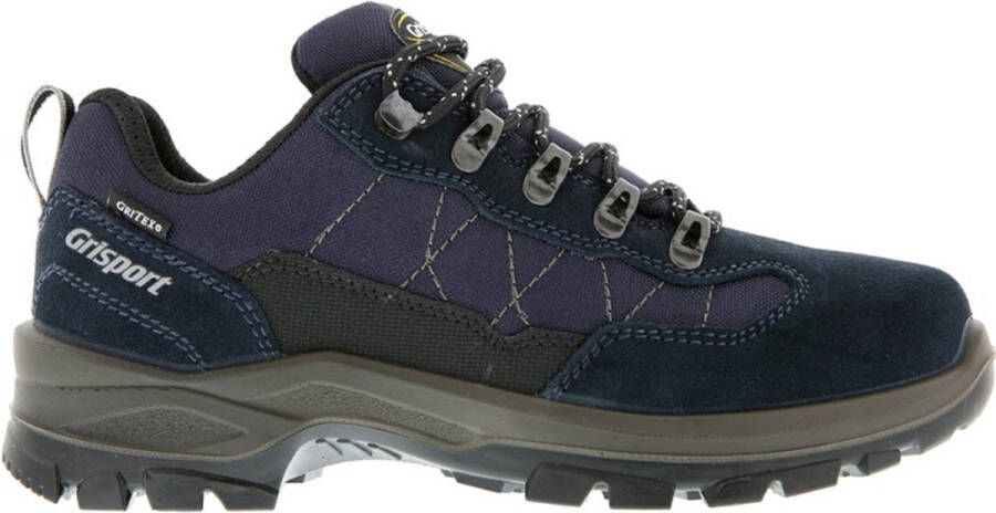 Grisport Scout Low wandelschoenen blauw Nubuck Dames