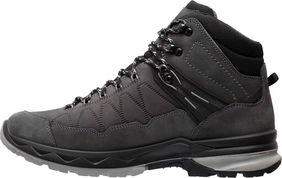 Grisport TAMPA MID D (02) 39 Dames leren mid wandelschoenen Anthracite