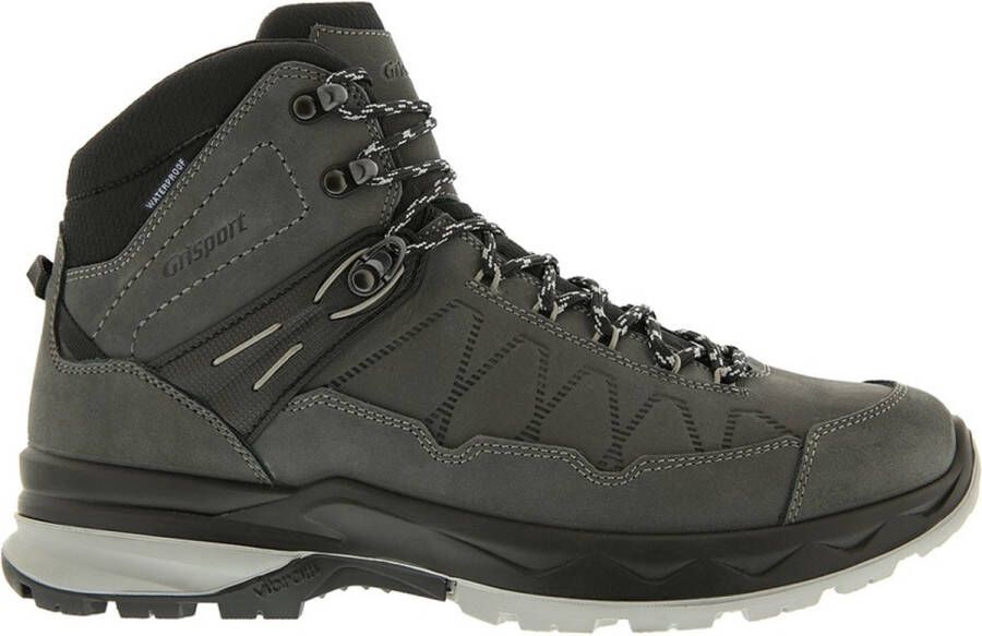 Grisport TAMPA MID D (02) 39 Dames leren mid wandelschoenen Anthracite