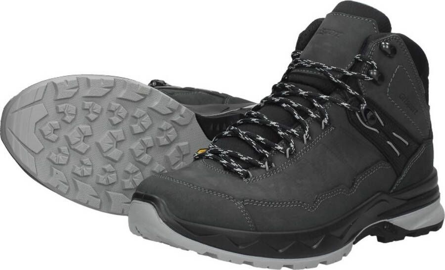 Grisport Tampa Mid Heren waterdichte mid wandelschoenen Anthracite