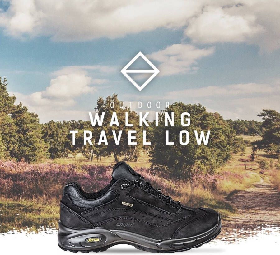 Grisport Travel Low Wandelschoenen Unisex Black - Foto 15