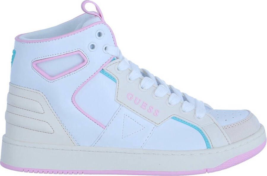 GUESS Basqet Dames Sneaker Wit