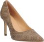 GUESS Dafne11 Dames Pumps Beige Brown - Thumbnail 8