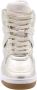 Guess Sleehak Sneaker in Platino Leatherlook Grijs Dames - Thumbnail 10