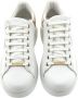 Guess Minimalistische Sneaker met Verhoogde Zool en Kokos Laminaat White Dames - Thumbnail 9